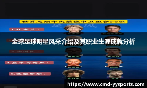 全球足球明星风采介绍及其职业生涯成就分析